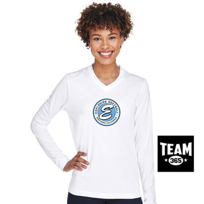 Team 365 TT11WL Women's Zone Performance Long-Sleeve T-Shirt - Explosion Softball