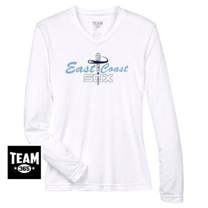 Team 365 TT11WL Women's Zone Performance Long-Sleeve T-Shirt - East Coast Sox