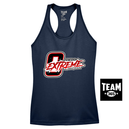 Team 365 TT11WRC Women's Zone Performance Racerback Tank - Oviedo Extreme Softball