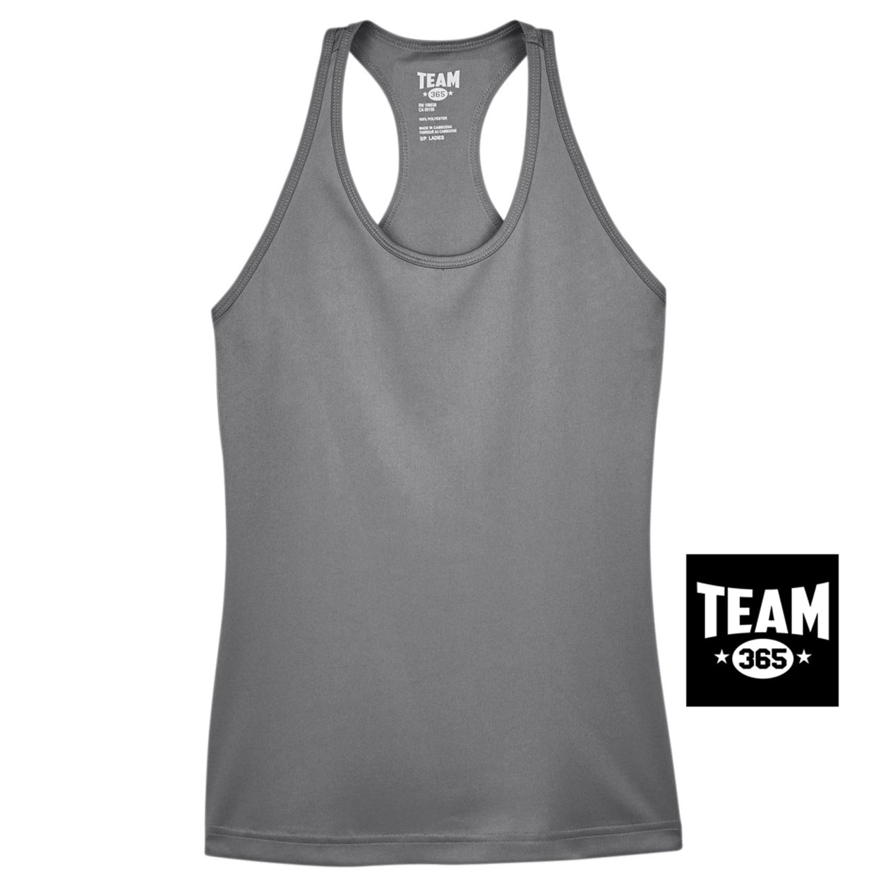 DIY - Team 365 TT11WRC Women's Zone Performance Racerback Tank
