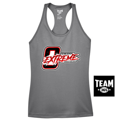 Team 365 TT11WRC Women's Zone Performance Racerback Tank - Oviedo Extreme Softball