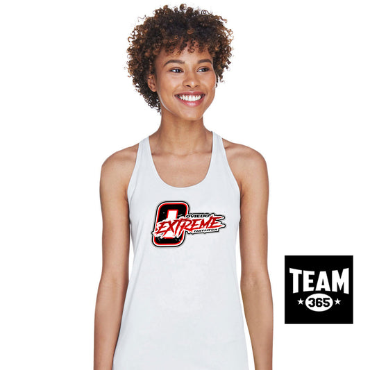 Team 365 TT11WRC Women's Zone Performance Racerback Tank - Oviedo Extreme Softball