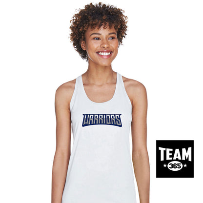 Team 365 TT11WRC Women's Zone Performance Racerback Tank - Tampa Warriors Baseball