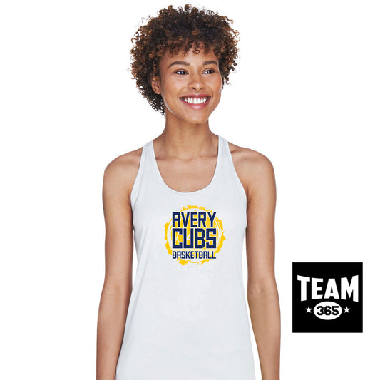 Team 365 TT11WRC Women's Zone Performance Racerback Tank - Avery Cubs
