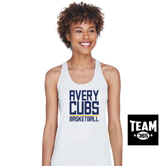 Team 365 TT11WRC Women's Zone Performance Racerback Tank - Avery Cubs