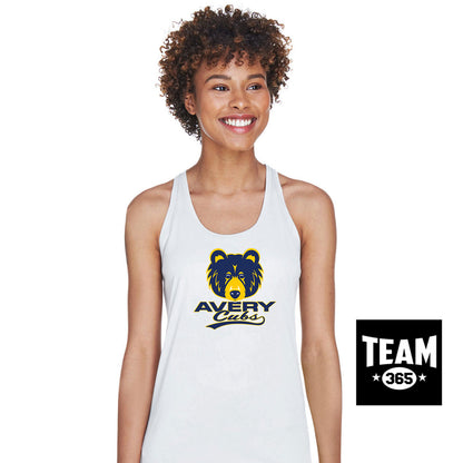 Team 365 TT11WRC Women's Zone Performance Racerback Tank - Avery Cubs