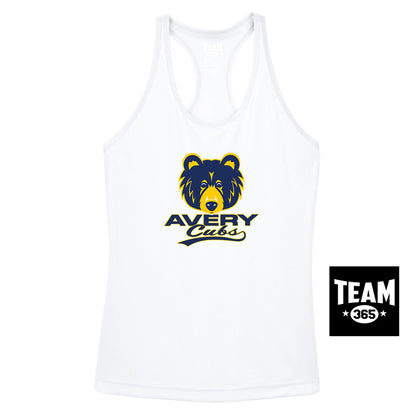 Team 365 TT11WRC Women's Zone Performance Racerback Tank - Avery Cubs