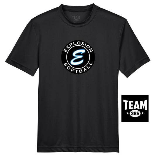 Team 365 TT11Y Youth Zone Performance T-Shirt - Explosion Softball