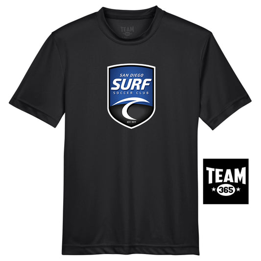 Team 365 TT11Y Youth Zone Performance T-Shirt - San Diego Surf Soccer