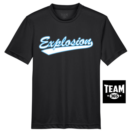 Team 365 TT11Y Youth Zone Performance T-Shirt - Explosion Softball