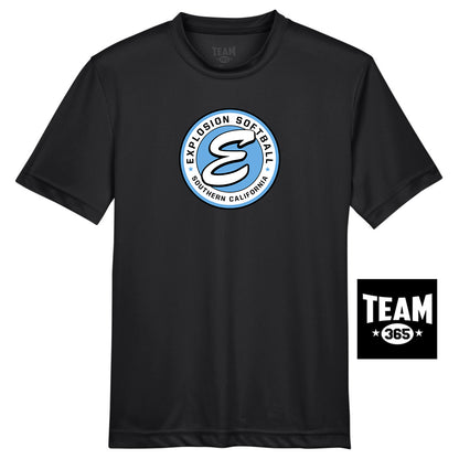 Team 365 TT11Y Youth Zone Performance T-Shirt - Explosion Softball