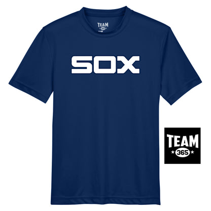 Team 365 TT11Y Youth Zone Performance T-Shirt - Blue Sox