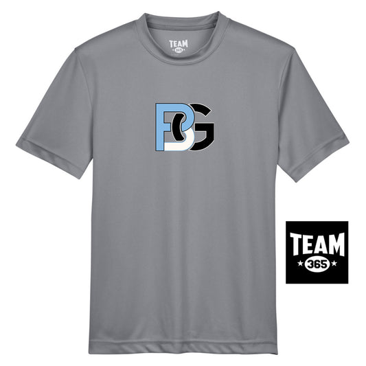 Team 365 TT11Y Youth Zone Performance T-Shirt - Lightning Baseball