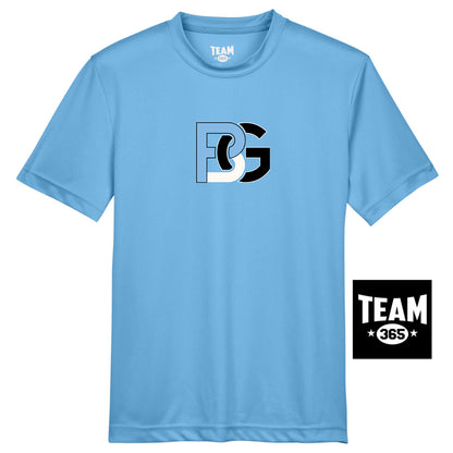 Team 365 TT11Y Youth Zone Performance T-Shirt - Lightning Baseball