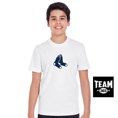Team 365 TT11Y Youth Zone Performance T-Shirt - Blue Sox