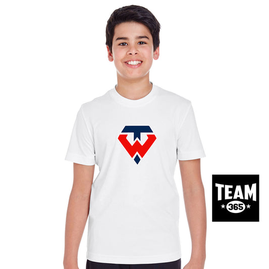 Team 365 TT11Y Youth Zone Performance T-Shirt - Tampa Warriors Baseball