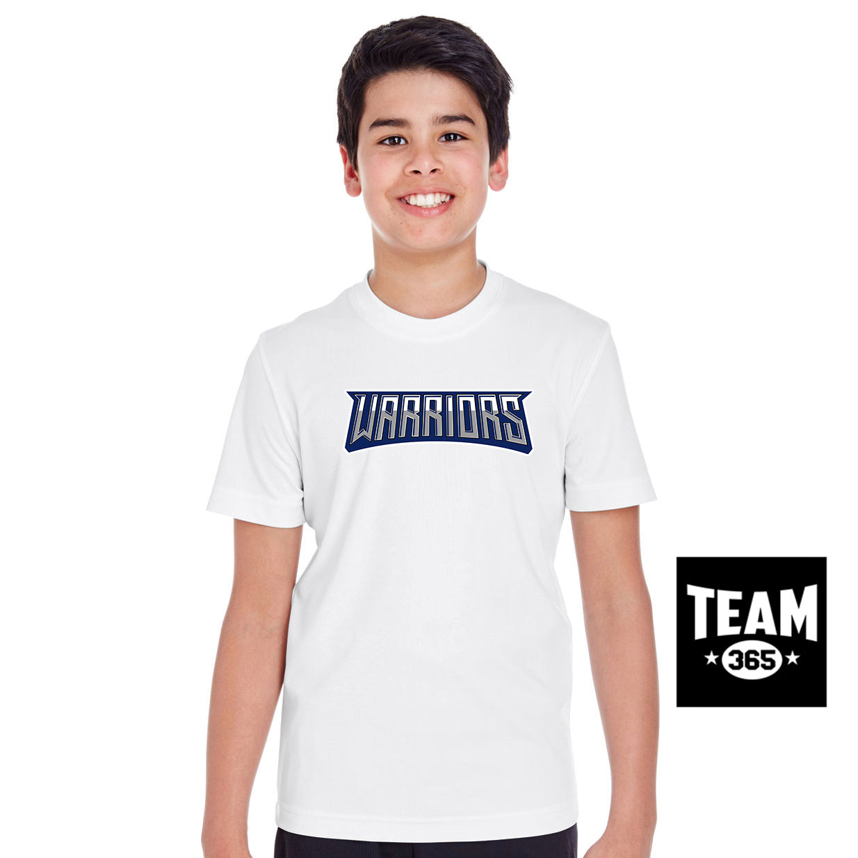 Team 365 TT11Y Youth Zone Performance T-Shirt - Tampa Warriors Baseball
