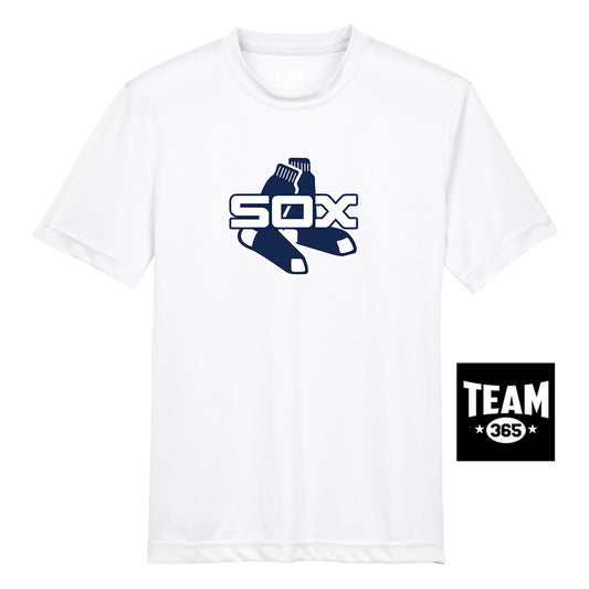 Team 365 TT11Y Youth Zone Performance T-Shirt - Blue Sox