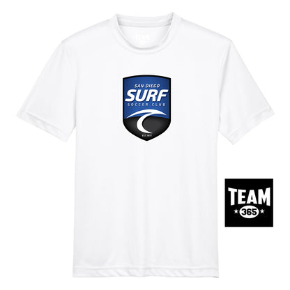 Team 365 TT11Y Youth Zone Performance T-Shirt - San Diego Surf Soccer