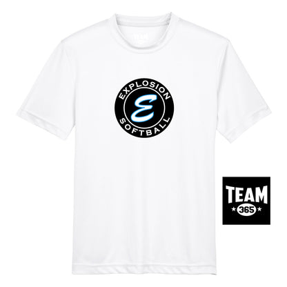 Team 365 TT11Y Youth Zone Performance T-Shirt - Explosion Softball