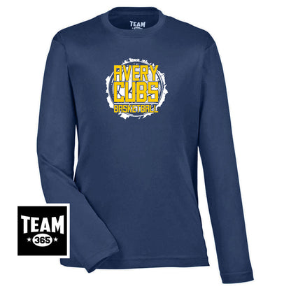 Team 365 TT11YL Youth Zone Performance Long-Sleeve T-Shirt - Avery Cubs