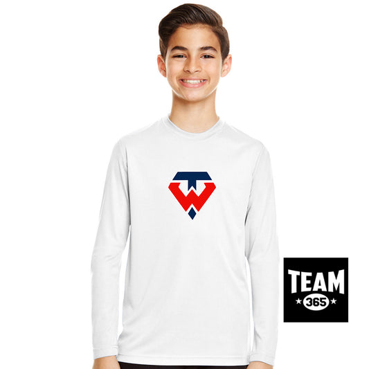 Team 365 TT11YL Youth Zone Performance Long-Sleeve T-Shirt - Tampa Warriors Baseball