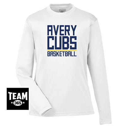 Team 365 TT11YL Youth Zone Performance Long-Sleeve T-Shirt - Avery Cubs