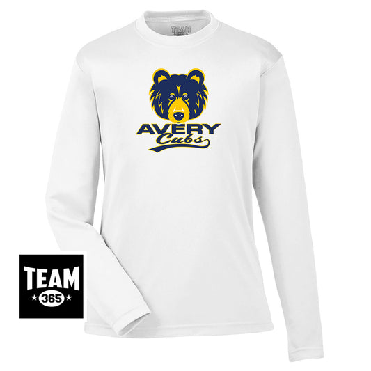 Team 365 TT11YL Youth Zone Performance Long-Sleeve T-Shirt - Avery Cubs
