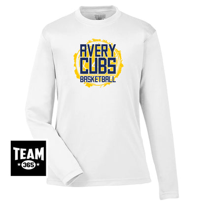 Team 365 TT11YL Youth Zone Performance Long-Sleeve T-Shirt - Avery Cubs