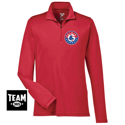 Team 365 TT31 Men's Zone Performance Quarter-Zip - Talkin Baseball
