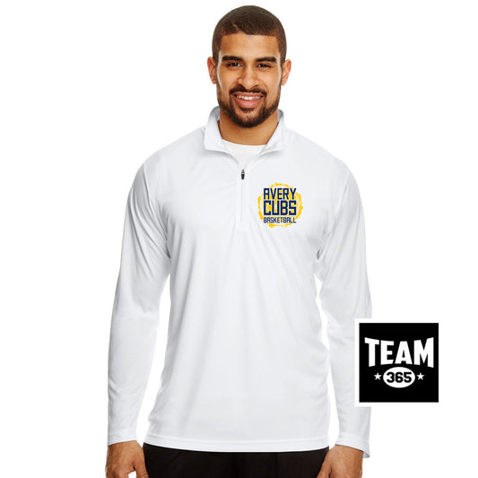 Team 365 TT31 Men's Zone Performance Quarter-Zip - Avery Cubs