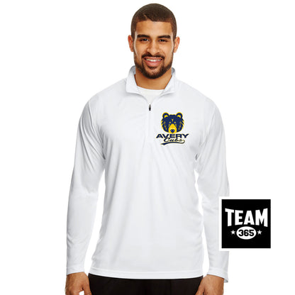 Team 365 TT31 Men's Zone Performance Quarter-Zip - Avery Cubs