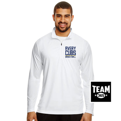 Team 365 TT31 Men's Zone Performance Quarter-Zip - Avery Cubs