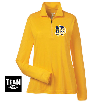 Team 365 TT31W Women's Zone Performance Quarter-Zip - Avery Cubs