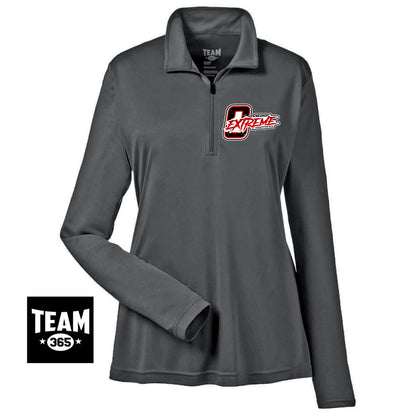 Team 365 TT31W Women's Zone Performance Quarter-Zip - Oviedo Extreme Softball