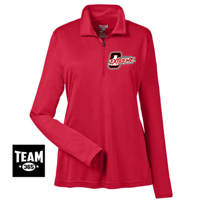 Team 365 TT31W Women's Zone Performance Quarter-Zip - Oviedo Extreme Softball