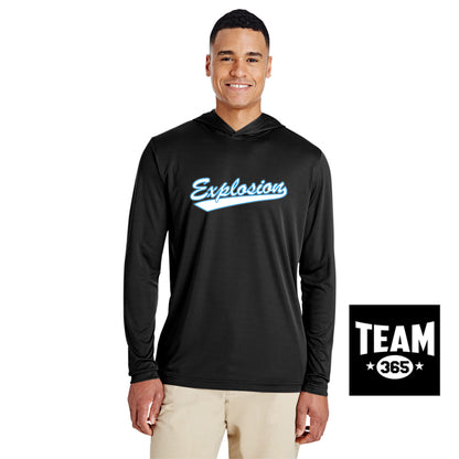 Team 365 TT41 Men's Zone Performance Hoodie - Explosion Softball