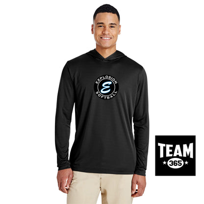 Team 365 TT41 Men's Zone Performance Hoodie - Explosion Softball
