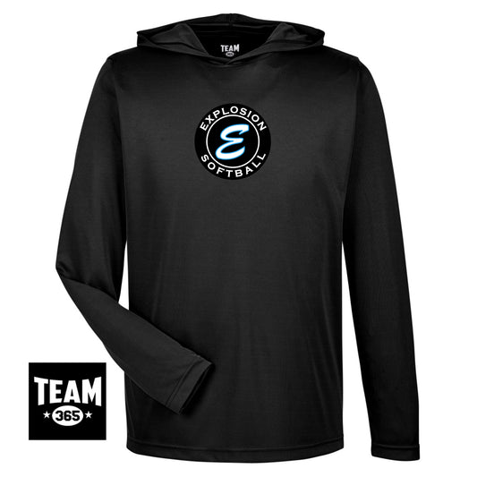 Team 365 TT41 Men's Zone Performance Hoodie - Explosion Softball