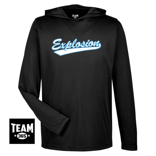 Team 365 TT41 Men's Zone Performance Hoodie - Explosion Softball