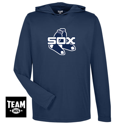 Team 365 TT41 Men's Zone Performance Hoodie - Blue Sox