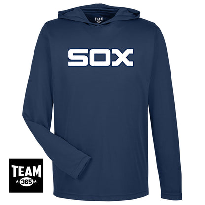 Team 365 TT41 Men's Zone Performance Hoodie - Blue Sox