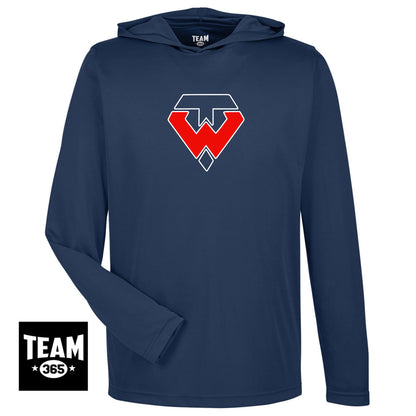 Team 365 TT41 Men's Zone Performance Hoodie - Tampa Warriors Baseball