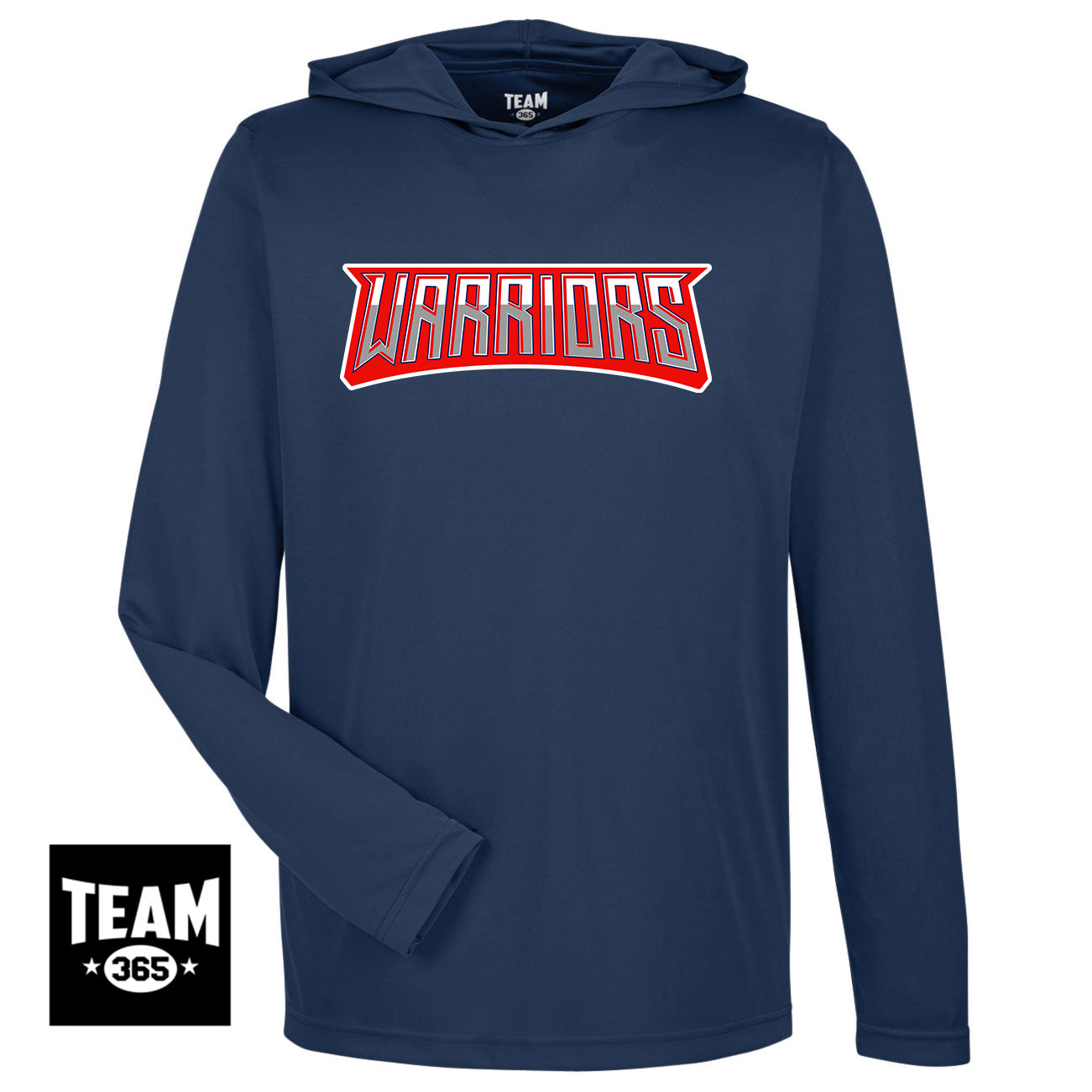 Team 365 TT41 Men's Zone Performance Hoodie - Tampa Warriors Baseball