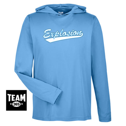 Team 365 TT41 Men's Zone Performance Hoodie - Explosion Softball