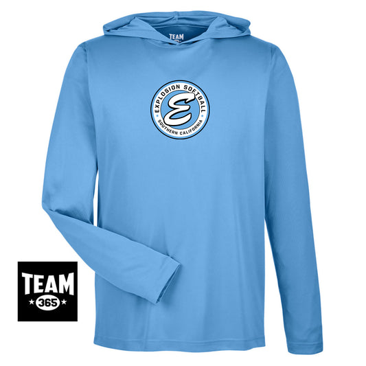 Team 365 TT41 Men's Zone Performance Hoodie - Explosion Softball