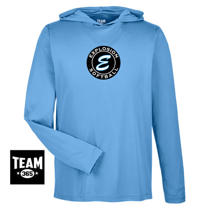 Team 365 TT41 Men's Zone Performance Hoodie - Explosion Softball