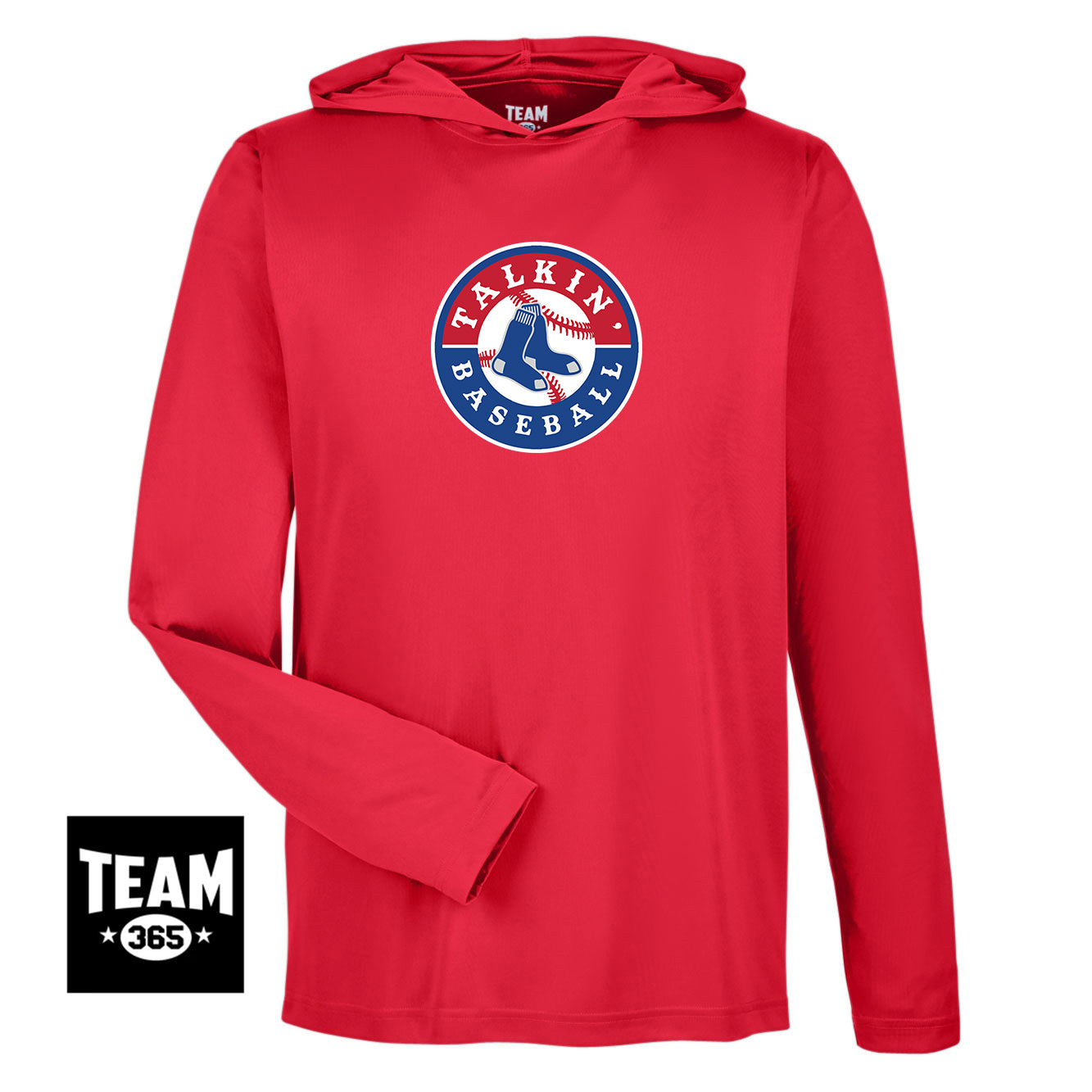 Team 365 Youth & Men's Zone Performance Hoodie - Talkin Baseball