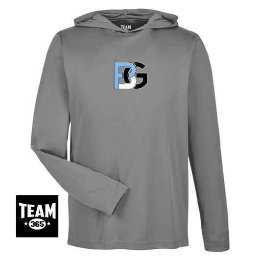 Team 365 TT41 Men's Zone Performance Hoodie - Lightning Baseball