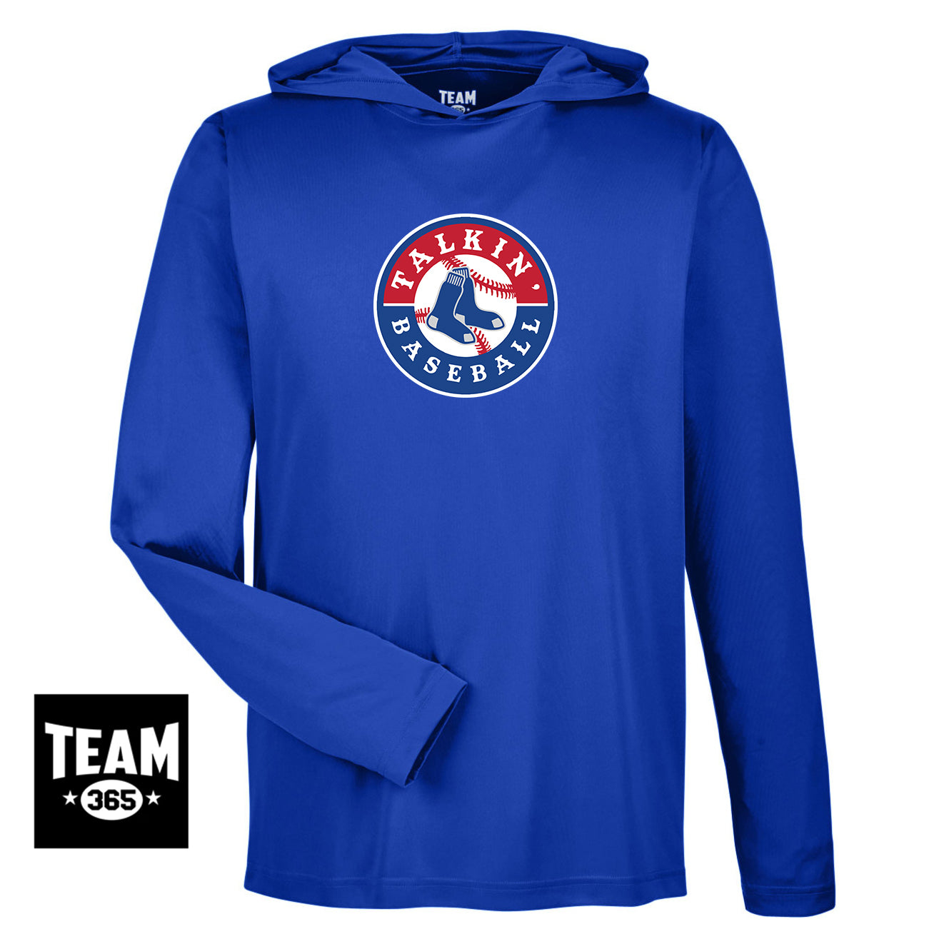 Team 365 Youth & Men's Zone Performance Hoodie - Talkin Baseball